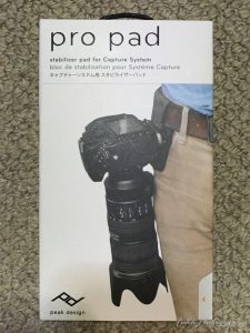 PeakDesign 「PRO PAD」 PP-2 パッケージ前面