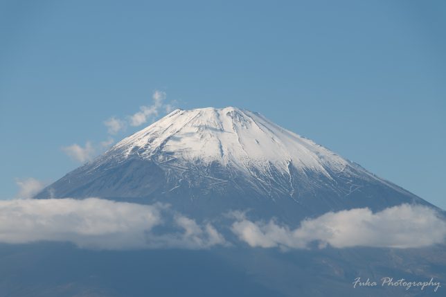 箱根スカイライン料金所から見た富士山