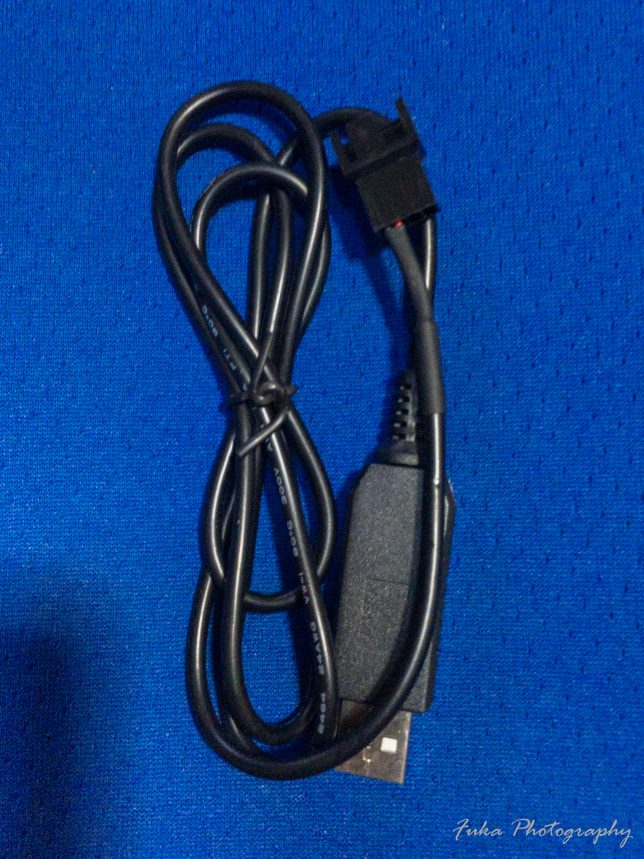 AINEX 「ファン用USB電源変換ケーブル 12V昇圧タイプ CA-USB12V」