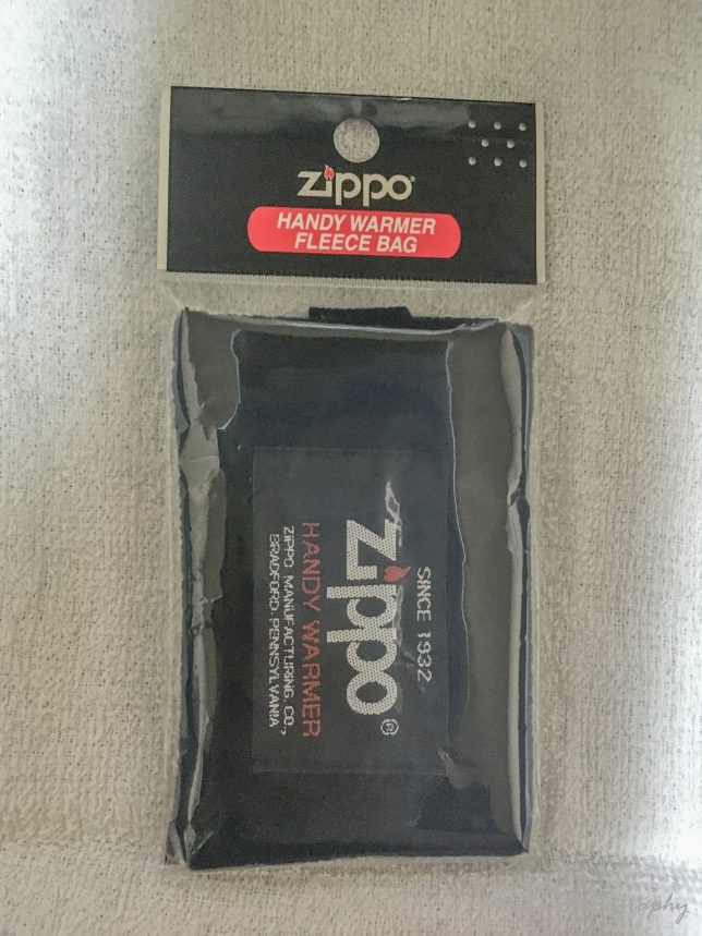 ZIPPO(ジッポー) ハンディーウォーマー用 フリース袋 ZHF-BK