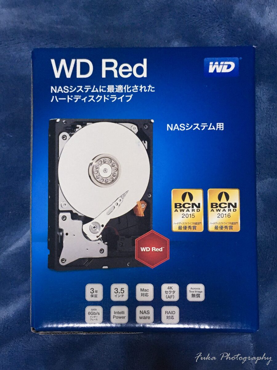 NAS用HDD Western Digital 「Red 8TB WD80EFAX」を購入してみました ...