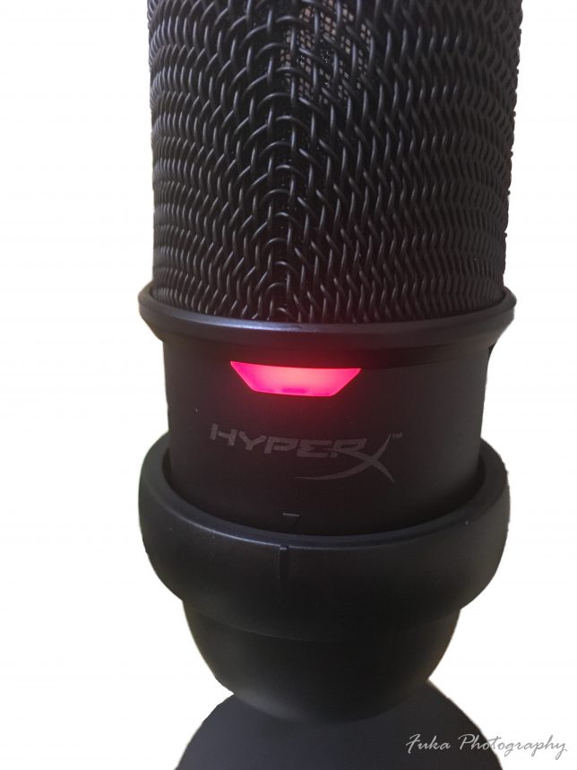HyperX 「SoloCast」 HMIS1X-XX-BK/G LEDステータスインジケーター
