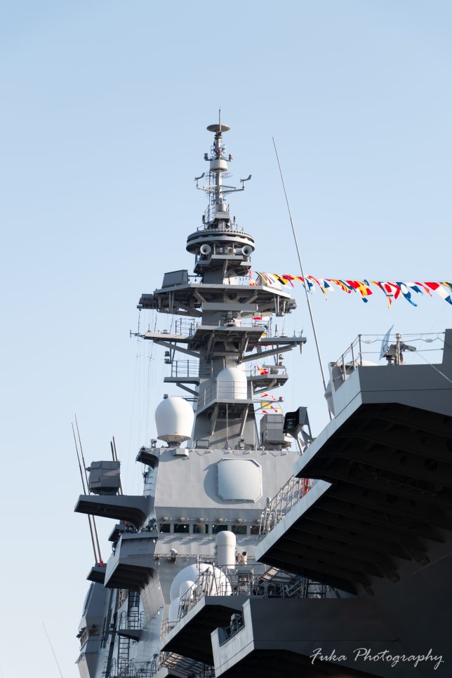 令和４年度国際観艦式 フリートウィーク 横浜港大さん橋 護衛艦「いずも」