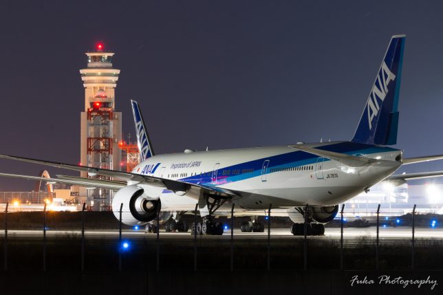 京浜島つばさ公園からの羽田空港