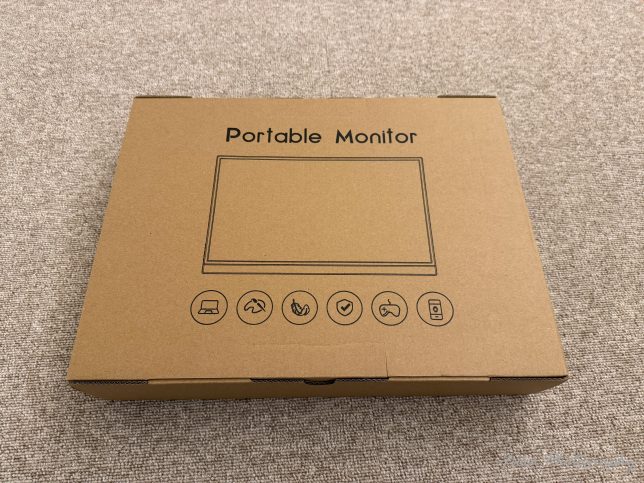 KEEPTIME 「モバイルモニター 15.6インチ P156」 パッケージ