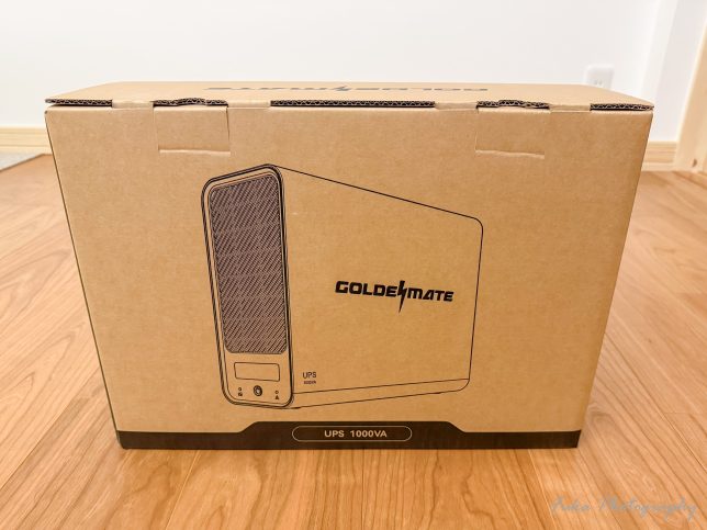 GOLDENMATE 無停電電源装置 UPS 1000VA Pro/800W パッケージ
