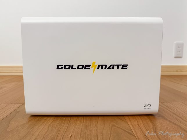 GOLDENMATE 無停電電源装置 UPS 1000VA Pro/800W 本体側面