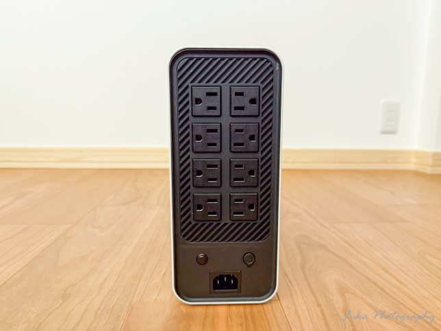 GOLDENMATE 無停電電源装置 UPS 1000VA Pro/800W 本体裏面