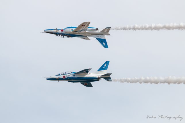 令和7年度入間航空祭 展示飛行 T-4 BLUE IMPULSE