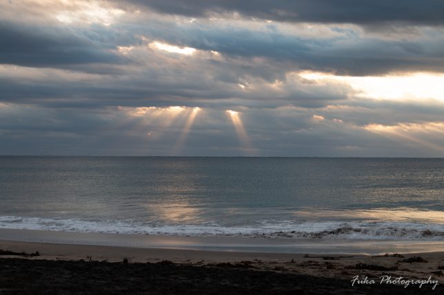 部原海岸初日の出