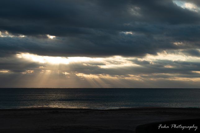 部原海岸初日の出