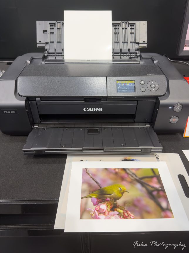 CP+2026 CANON PRO-G2/S1 Mark II 高画質プリント体験