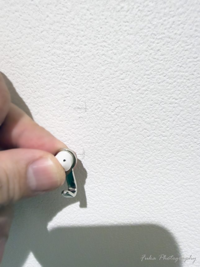 日軽産業株式会社 「マジッククロス8 プッシュマジック MC-018」 付属フック取り付け